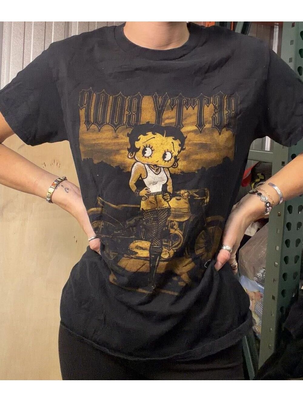 Black Betty Boop Tee